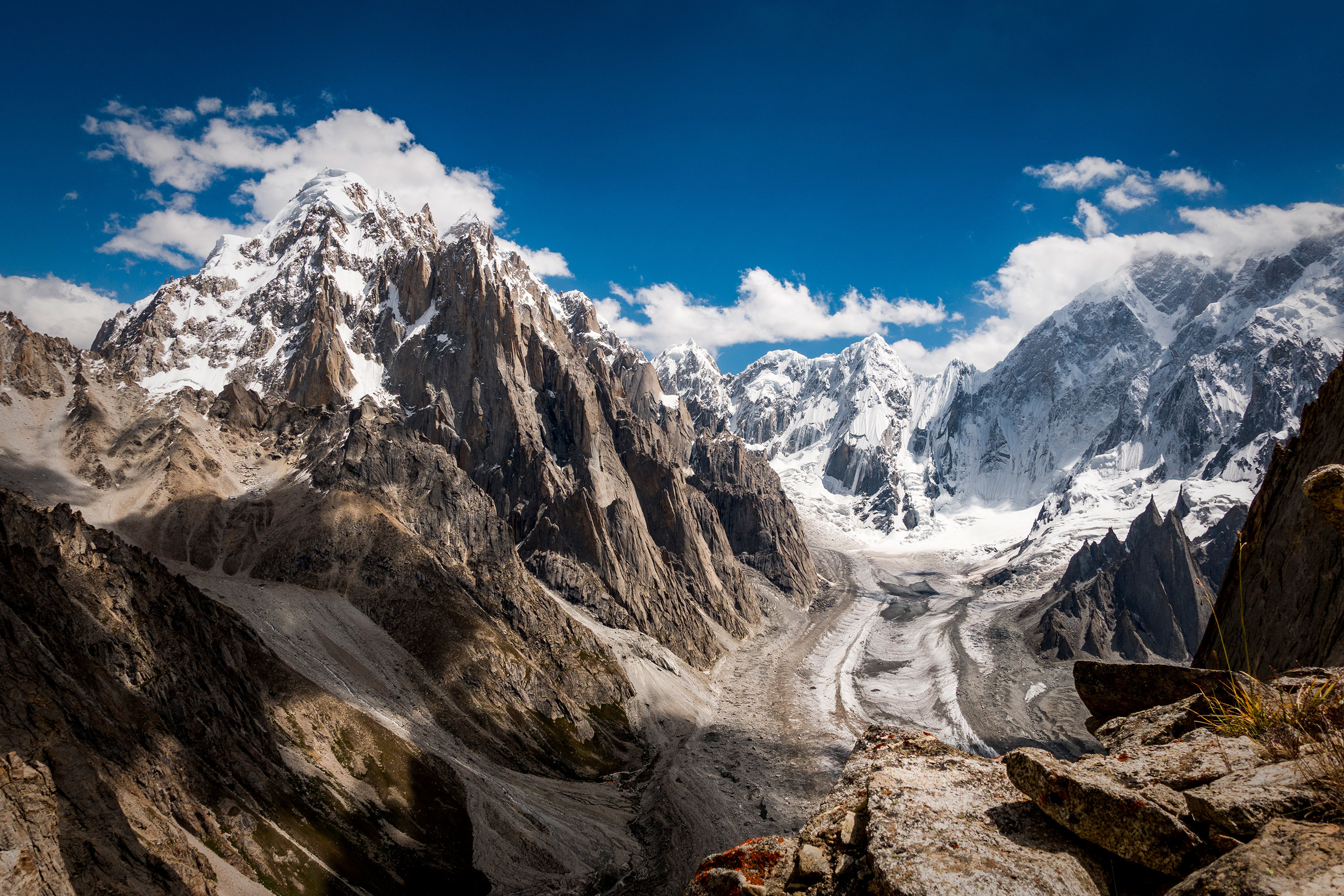 Expedition team on K7